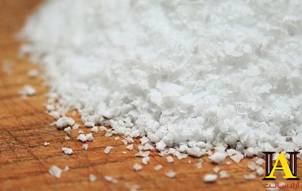 توزیع انواع نمک دریایی تصفیه شده