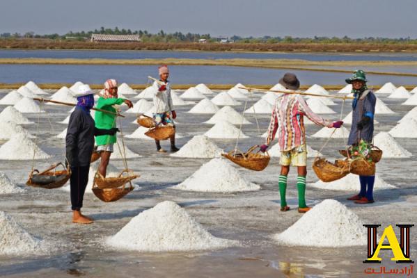 ویژگی انواع نمک دریایی خام