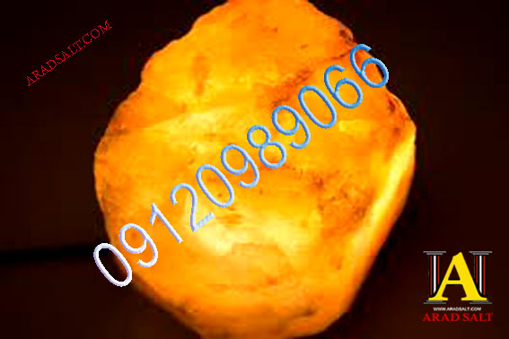 سنگ نمک نارنجی و زرد