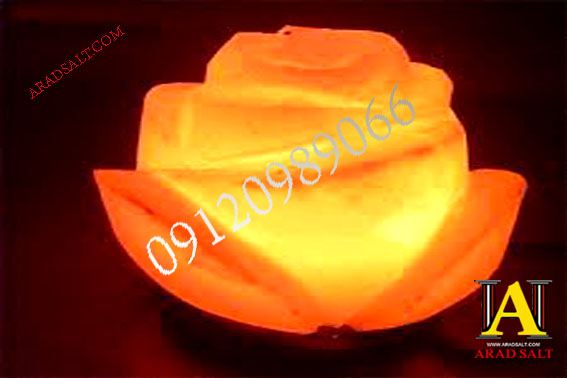سنگ نمک نارنجی و زرد