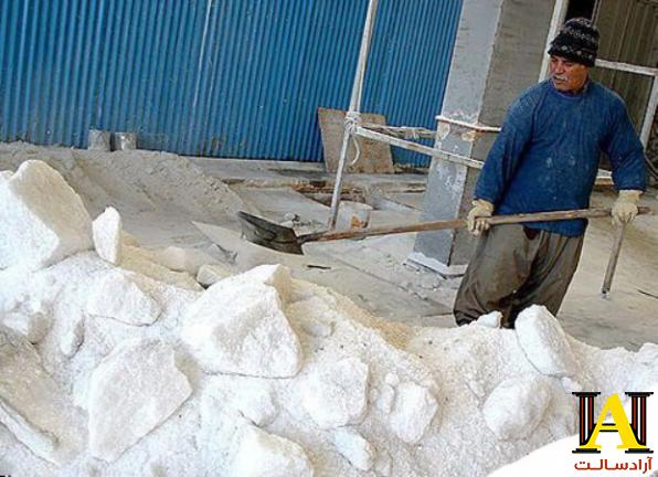 نرخ تولیدی نمک فله صنعتی