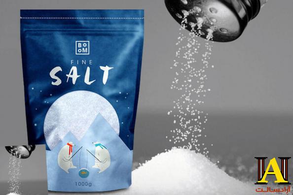 مرکز پخش نمک خوراکی بسته ای