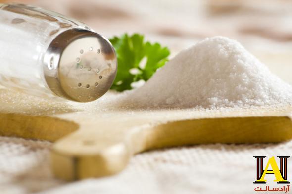 کیفیت انواع نمک فرآوری کنجد