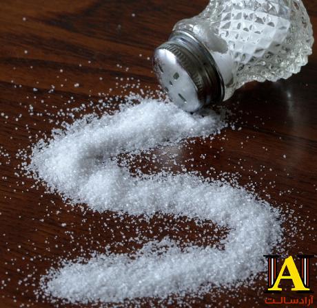 بررسی کیفی نمک معمولی سفره
