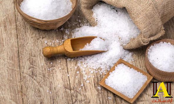 مشخصه انواع نمک طعام طبیعی