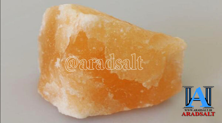 سنگ نمک نارنجی و زرد
