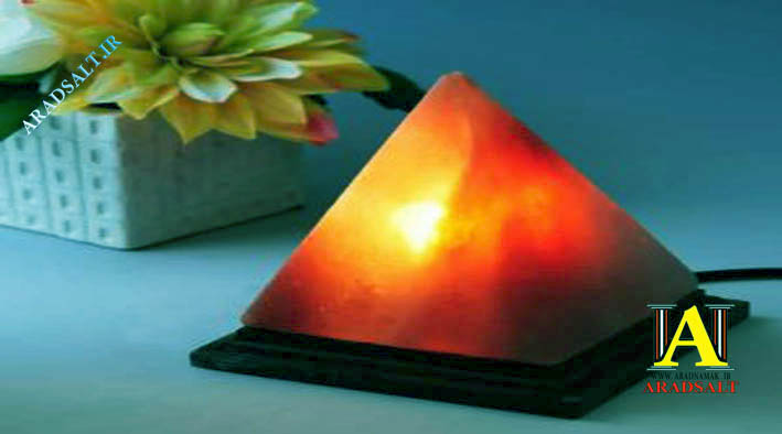 سنگ نمک نارنجی و زرد