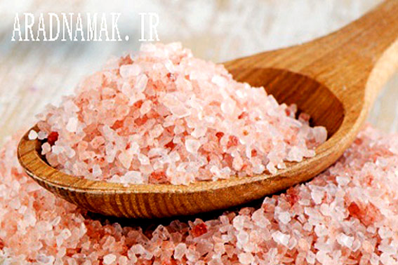 نمک آبی صورتی نارنجی