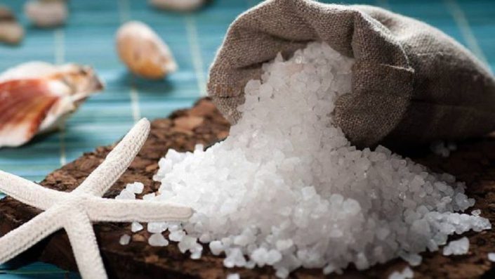 نمک دریایی شسته